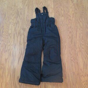 Faded Glory Kids Snow Ski Pants Unisex Size S 6-6x Bib Style Adjustable